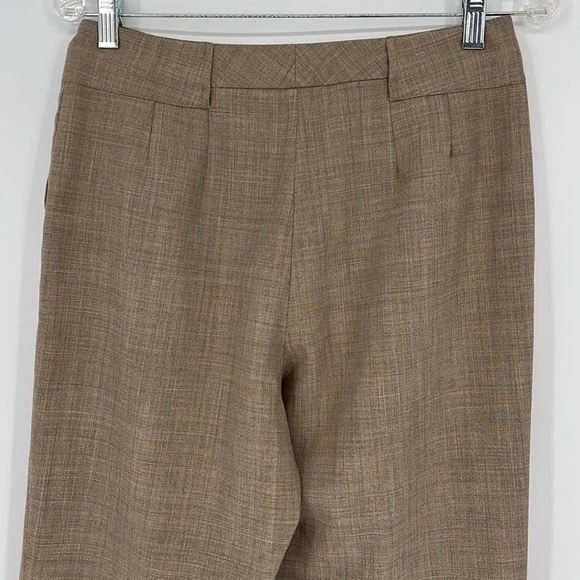 St. John Sport Tan Dress Pants Trousers with Gold Hardware Women’s Size 8 - Picture 11 of 14